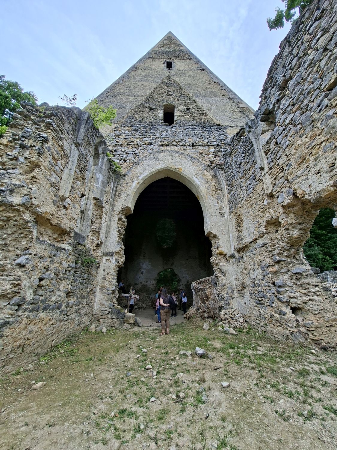 sarospatak a martonyi haromhegyi palos kolostor es templom romjai 2